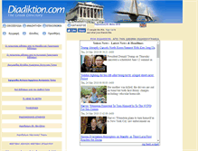 Tablet Screenshot of diadiktion.com